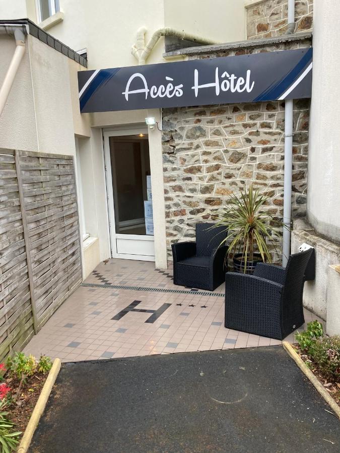 Hotel De La Mer Pleneuf-Val-Andre Buitenkant foto