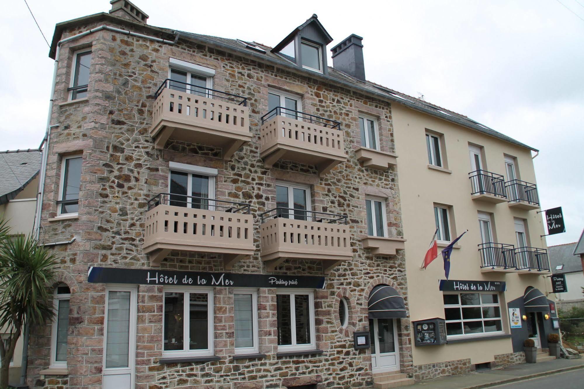 Hotel De La Mer Pleneuf-Val-Andre Buitenkant foto